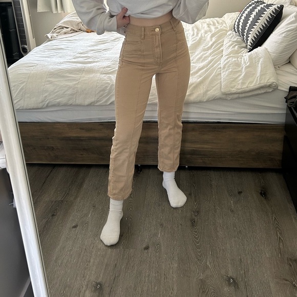 Express Straight Super High Rise Pants - Picture 14 of 15